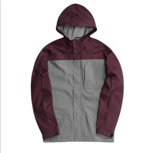 New Nike SB Shield Jacket Red Burgundy/ Grey Sz M